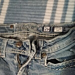 Miss Me Light Blue Boot Cut Jeans